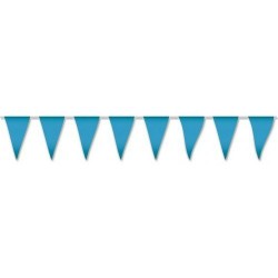   BANDERIN TRIANGULO PL AZUL 5MT