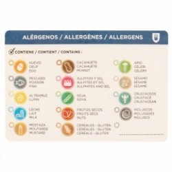 R/500U ETIQUETA ALERGENOS 7,5X5CM