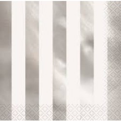  PAQ.16/U SERVILLETA RAYA PLATA