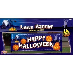 POSTER LETRERO HALLOWEEN