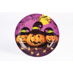  PAQ.8/U PLATO CALABAZA GORRO 17,8CM
