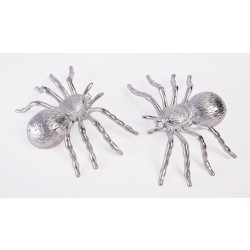 PAQ.2/U ARAÑA METAL PLATA