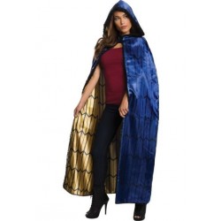 LCAPA ADULTO LARGA AZUL WONDER WOMAN