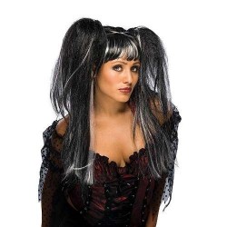 PELUCA HADA LILITH BLANCA/NEGRA