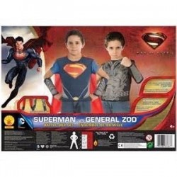 CAJA CAMISAS 8A10AÑOS SUPERMAN VS ZOD