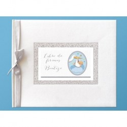 LIBRO FIRMAS BAUTIZO BEBE NIÑO