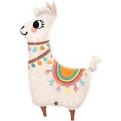 GLOBO 45" FOIL FORMA ADORABLE LLAMA