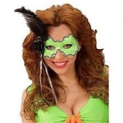 MASCARA ANTIFAZ BRASIL VERDE FLUOR