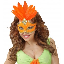   MASCARA BRASIL NARANJA FLUOR