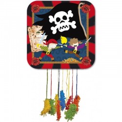   PIÑATA PIRATA BANDERA 43X43CM