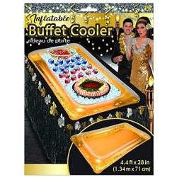   BUFET HINCHABLE ORO 71CMX1,34MT