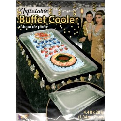   BUFET HINCHABLE PLATA 71CMX1,34MT