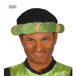 TURBANTE ADULTO VERDE PAJE