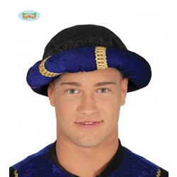 TURBANTE ADULTO AZUL PAJE
