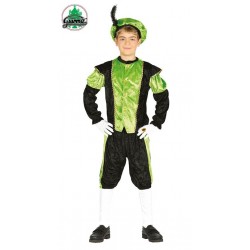 DISFRAZ 7A9AÑOS PAJE REAL VERDE