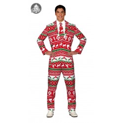 DISFRAZ T-L SMOKIN DISEÑO NAVIDEÑO