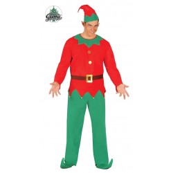 DISFRAZ T-L ELFO NAVIDAD