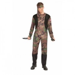 DISFRAZ T-STD SOLDADO DEL EJERCITO
