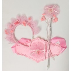    KIT 3/U PRINCESA ROSA