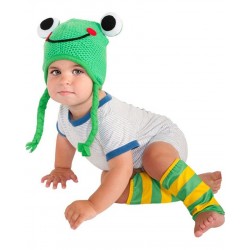 !SOMBRERO CUBREPIERNAS 6A12MESES RANA