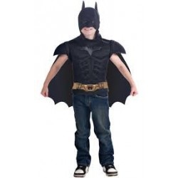 L CAMISA CAPA 5A7AÑOS BATMAN DC