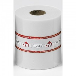   ROLLO TUL BLANCO 12,5CMX100MT