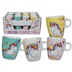 TAZA CERAMICA UNICORNIO 8X7CM
