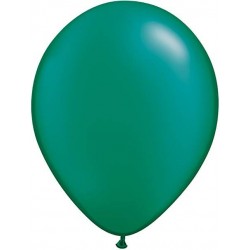  100 GLOBOS 11" LATEX VERDE ESMERALD