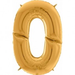   GLOBO 64" FOIL FORMA N0 ORO