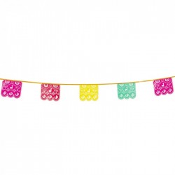   BANDERIN MULTICOLOR LLAMA 6MT