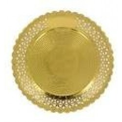   PAQ.1/U PLATO BLONDA ORO 28CM