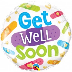 GLOBO 18" FOIL GET WELL SOON