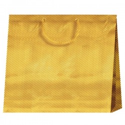 BOLSA SOS C/ASA CELULOSA ORO 38 10X29