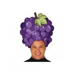 $D  SOMBRERO FIELTRO UVAS