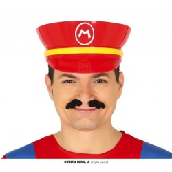 $D GORRA ROJA PLASTICO SUPER M
