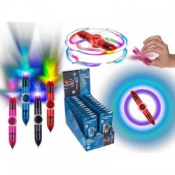 BOLIGRAFO GYRO SPINNER CON LED 9CM