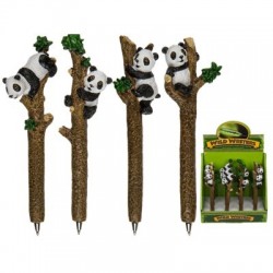 BOLIGRAFO POLIRESINA OSO PANDA 17CM