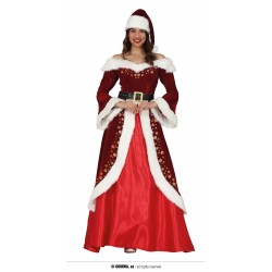  DISFRAZ T-M MAMA NOEL VESTIDO LARGO