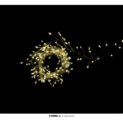 HILO 200LED A PILA BLANCO CALIDO 2,2MT