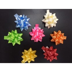 LAZO ESTRELLA ADHESIVA COL.SURT 10MM