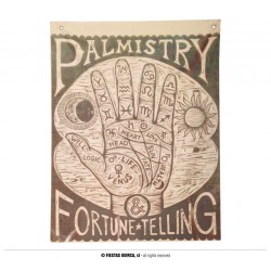$D  CORTINA DECO MANO FORTUNA 100X75CM