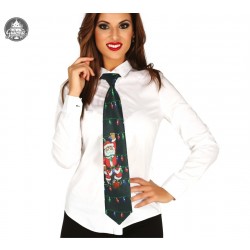 CORBATA NAVIDAD LUZ Y SONIDO