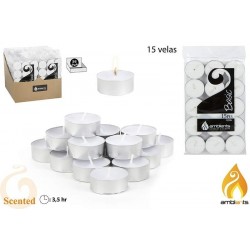 15 VELAS TEALITES 3,5 HR