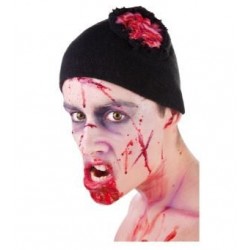 GORRO ZOMBIE CON CEREBRO ABIERTO