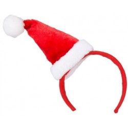 DIADEMA CON GORRO PAPA NOEL