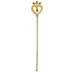   VARITA CORAZON ORO 37CM