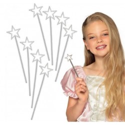 SET 8 VARITAS ESTRELLAS PLATA