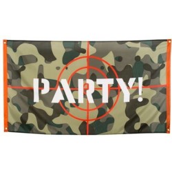  BANDERA CAMUFLAJE PARTY 150X90CM