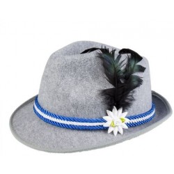 SOMBRERO OKTOBERFEST CUERDA BLUE