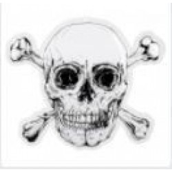   DECORACION PARED PIRATAS PLASTICA